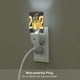 thumbnail image 5 of Balery Happy New Year 2025 C Luz Nocturna LED con Sensor Automático, Enchufe con Sensor Crepuscular, Luz Suave de 0.5W para Dormitorio, Pasillo, Baño-US, 5 of 7