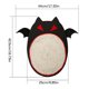 thumbnail image 4 of Almohadilla De Sisal Con Forma De Murciélago, Tabla Para Rascar, Almohadilla Para Rascar De Sisal Resistente, Tabla Para Rascar De Gato De Navidad Duradera Con Cuerda De Sisal, Tela De Fieltro matsuzay PT000774-00, 4 of 6