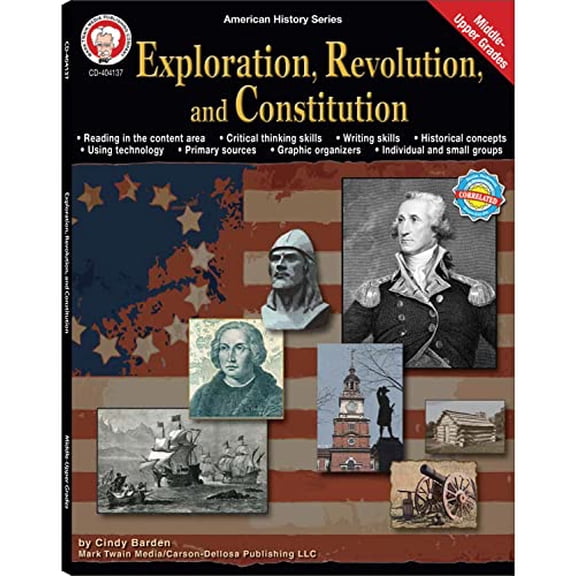 Pre-Owned American History Exploration, Revolution, and Constitution, Grades 6 - 12: Volume 4, (Paperback)