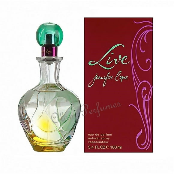 (pack 9) Live By Jennifer Lopez Eau De Parfum Spray3.4 oz