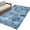 Blue, variant on 3'x5' Rug for Living Room Bedroom, Blue Abstract Washable Area Rugs Non-Slip Carpet Mats, Vintage Geometric Gradient Oil Painting Simple Indoor Low Pile Area Rug Runner for Kitchen, Mudroom