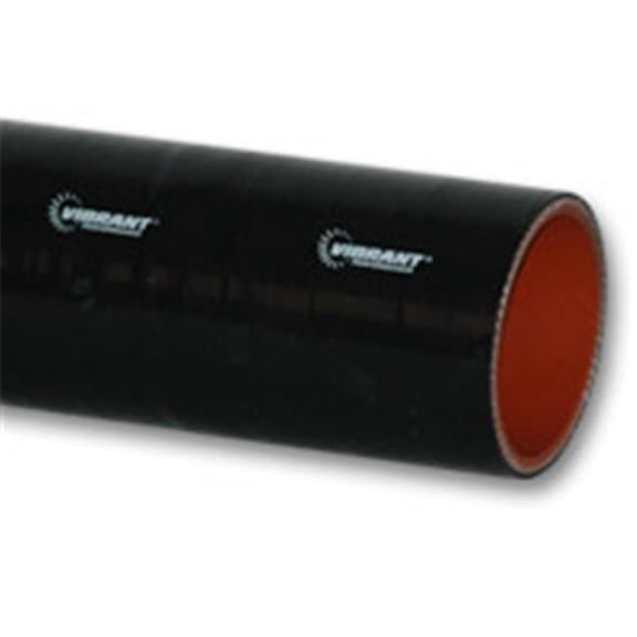 2711 4 Ply Reinforced Silicone Sleeve Connector, Black