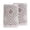 2 Beige, variant on LQCrafK 100% Cotton Diamond Pattern Hand Towels for Bathroom Set of 4 (Beige Brown)