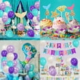 thumbnail image 6 of SPECOOL Mermaid Birthday Party Supplies Decorations Kit,Under The Sea Party Supplies, Happy Birthday Banner, Balloon for Girls Little Party, 6 of 7