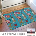 thumbnail image 3 of Dogs with Pioneer Flower Door Rugs,Washable Non Slip Door Mats Indoor,Decorative Door Mats,Entry Mat Indoor for Entrance,Bedroom,Kitchen,Bathroom,16"x24", 3 of 6