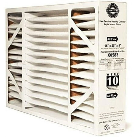 

X0583 MERV 10 Filter - 16 X 25 X 5 - Genuine Product Grey