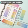 thumbnail image 6 of Mr. Pen Self-Adhesive Transparent Index Tabs, Multicolor, 1600 Count, 8 Pack, 6 of 8
