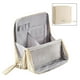 thumbnail image 2 of Neceser de maquillaje con compartimentos | Organizador de artículos de aseo portátil e impermeable para viajes y uso diario, 2 of 7