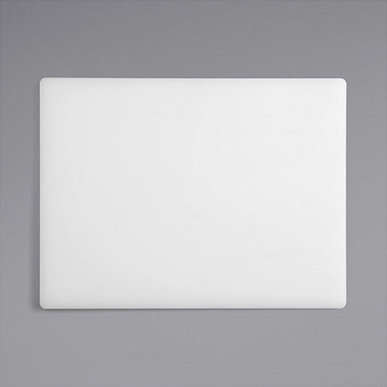 TrueCraftware- 24" X 18" X 1/2" Cutting Board For Kitchen Brown Color Plastic- Plastic Commercial Chopping Board Anti Slip Surface Chopping Food Cutting Mat For Meat Vegetables Dishwasher Safe