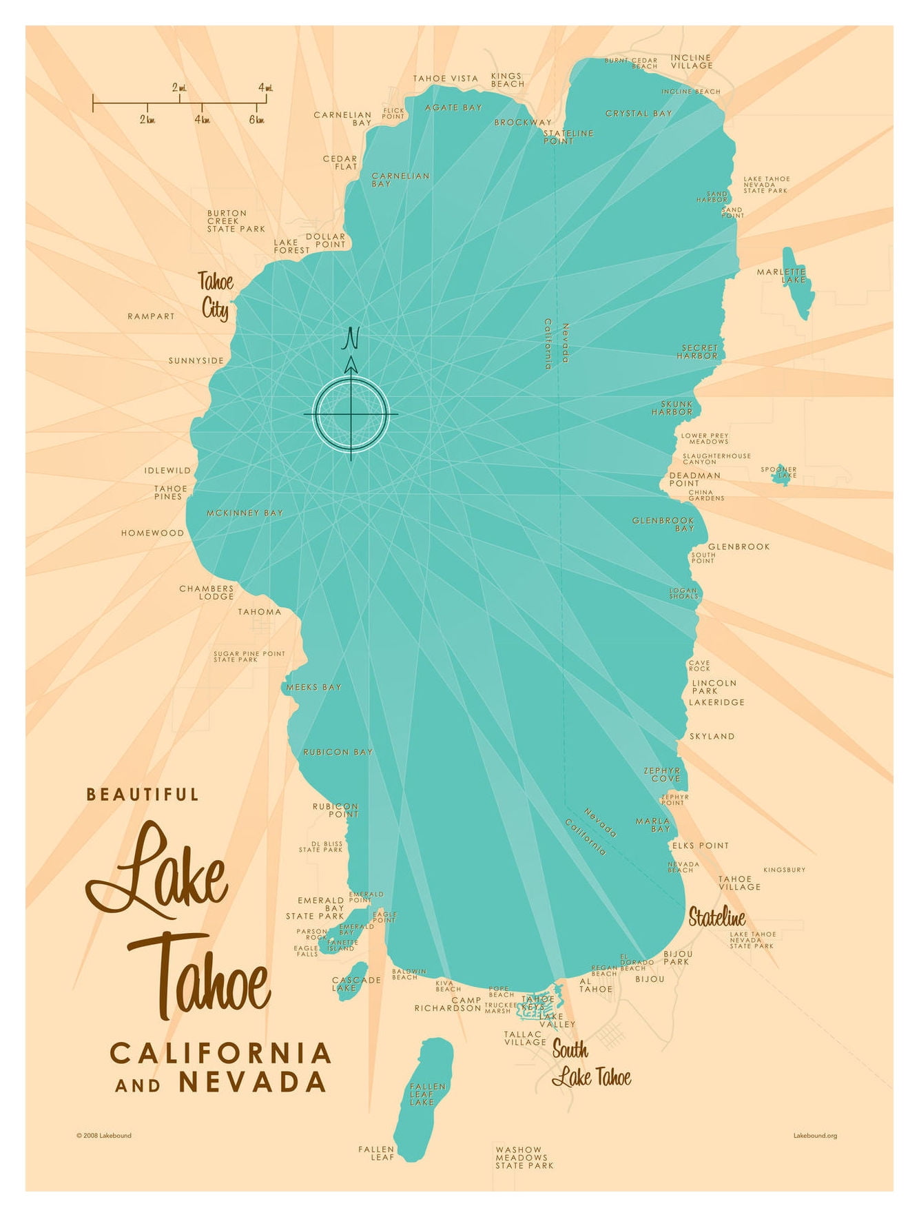 Tahoe City Zip Code Map United States Map