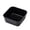 Black, variant on Eolstice 1PCS Lightweight Plastic Bowl, Portable Soup Dessert Salad Bowl, Easy Clean Tetragonum Rice Bowl, for Picnic Snack Home Use, BPA Free