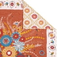 thumbnail image 5 of Barefoot Bungalow Topanga Bohemian Bouquet Folk Art Throw Blanket, 5 of 6