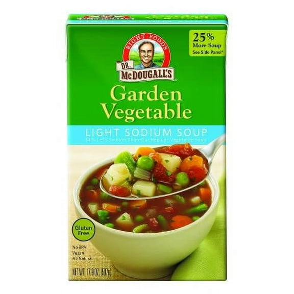 Dr. McDougall's Garden Vegetable Lower Sodium Soup - 17.9 oz.