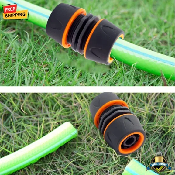 PURELY- 1 Pc, 1/2 Inch Garden Hose Joiner Extension Repair Connector Adapter Fitting