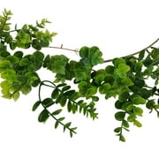 Mainstays 6' Artifical Green Boxwood Decorative Garland, Not in Pot.