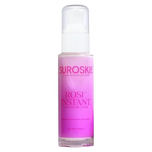 SUROSKIE Rose Instant Enzyme Face Scrub 50ml | India’s First Enzyme
