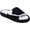Black, variant on Isotoner Women's Terry Spa Slip On Slide Slipper with Memory Foam for Indoor/Outdoor Comfort AZO-6/7