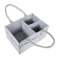 thumbnail image 1 of Bolsa de almacenamiento de pañales de fieltro plegable portátil, bolsa de mano para juguetes y ropa de niños, 1 of 8