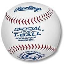 Rawlings TVB Indoor/Outdoor T-Ball Training Baseball, 1 Ball