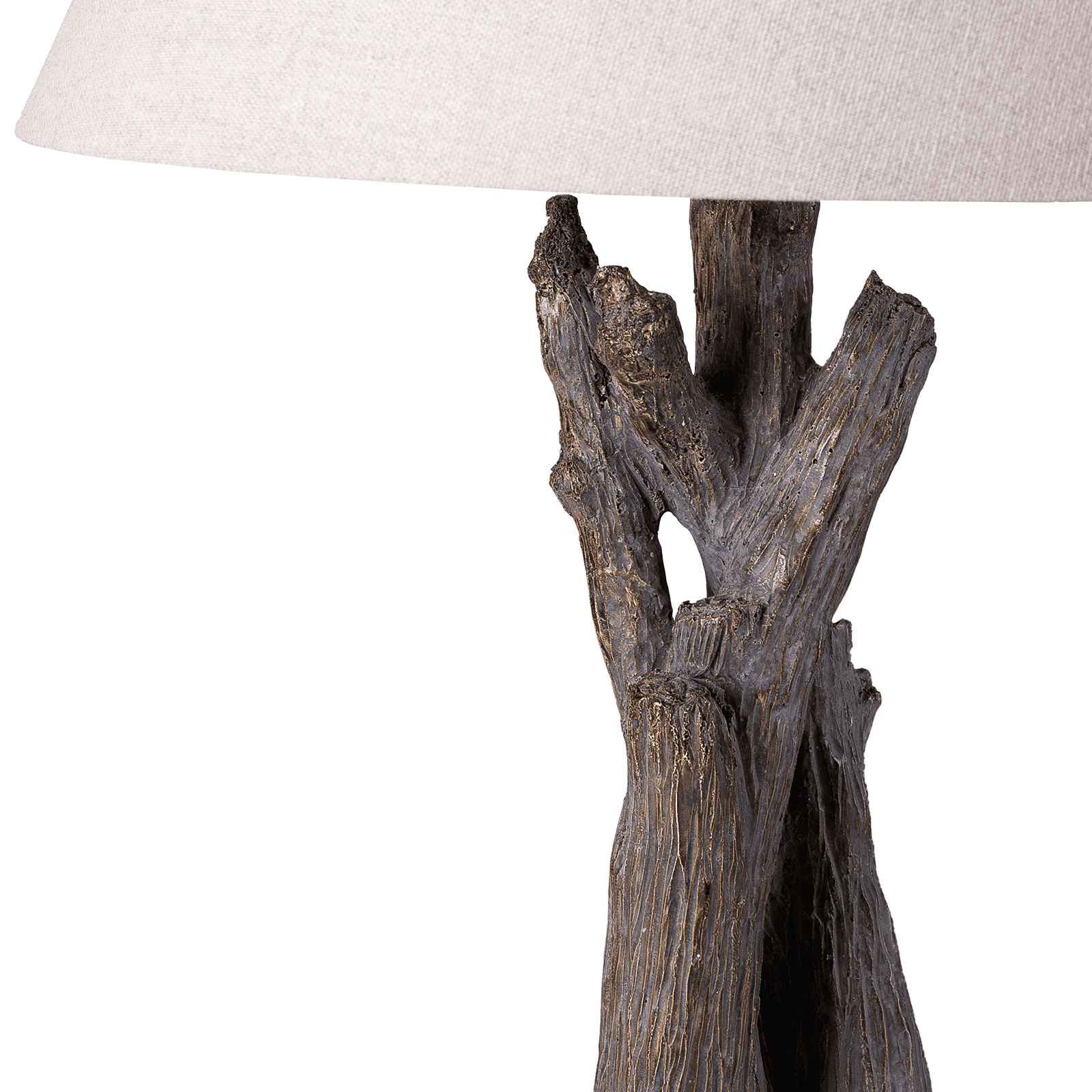 SUNMORY 24'' Table Lamp with Antler Decor for Living Room, Farmhouse Bedside Desk Lamps, 9W 3 Color Temperatures Night Light, Resin Base & Pole, Nightstand Vintage Lamps for Bedroom