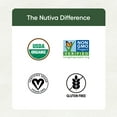 thumbnail image 3 of Nutiva Organic Cold-Pressed Raw Hemp Seed Protein Powder, Peak Protein, 30 Oz, USDA Organic, Non-GMO, Whole 30 Approved, Vegan, Gluten-Free & Keto, Plant Protein with Essential Amino Acids, 3 of 4