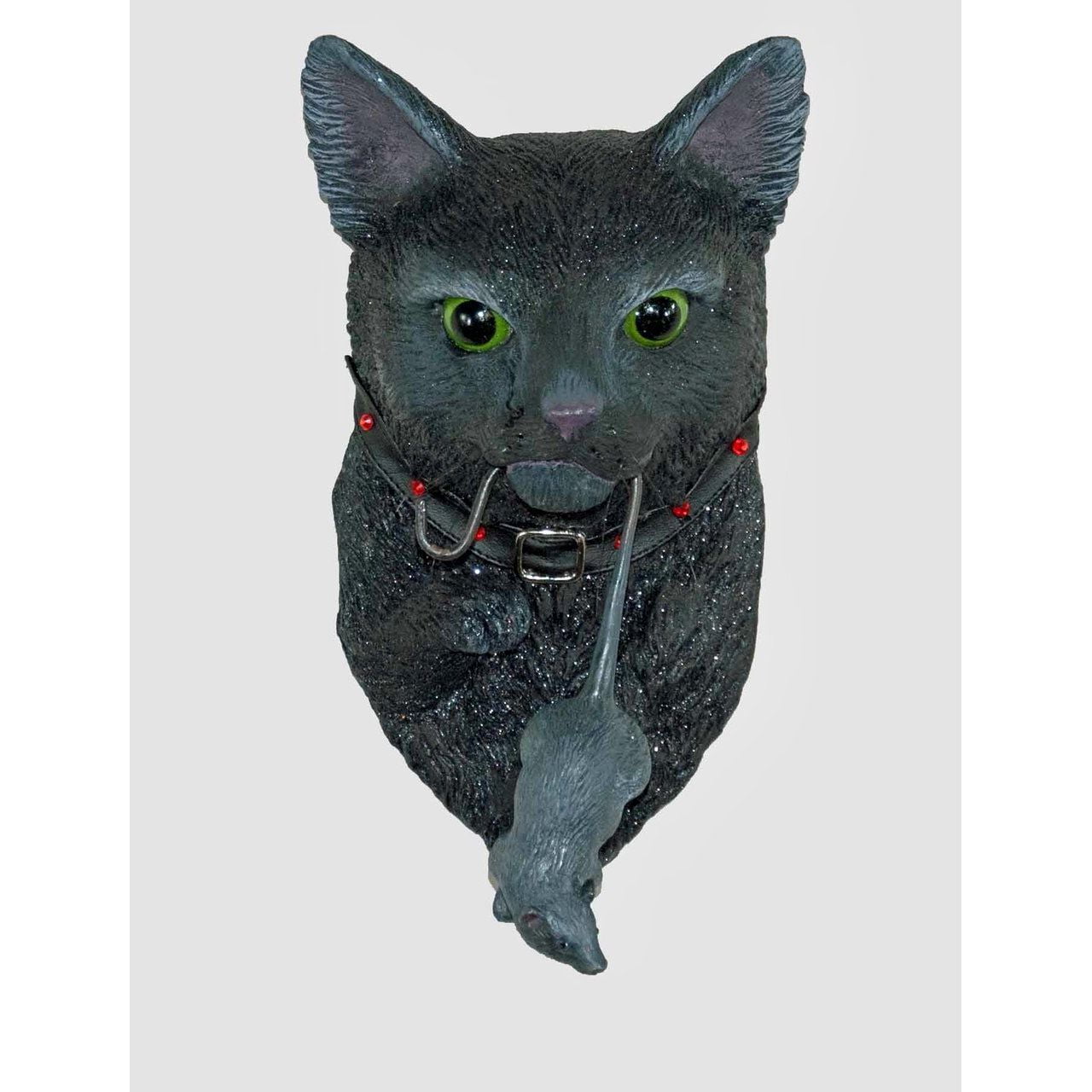 Katherine's Collection Black Cat Door Knocker