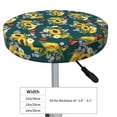 thumbnail image 2 of Uemuo Sunflowers Pattern Round Bar Stool Seat Covers Washable Stool Cushion Slipcover Elastic Bar Chair Covers-14 inch, 2 of 7