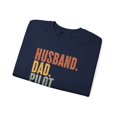 thumbnail image 3 of Pilot Husband Dad Sweatshirt Gifts Crew Neck Shirt Long Sleeve Unisex, 3 of 5