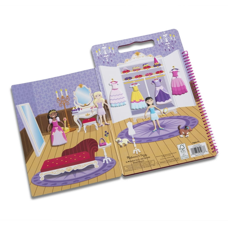 Melissa & Doug Puffy Sticker Set: Princess - 67 Reusable Stickers - Ki –  Little Folks Book and Toy Company, Inc