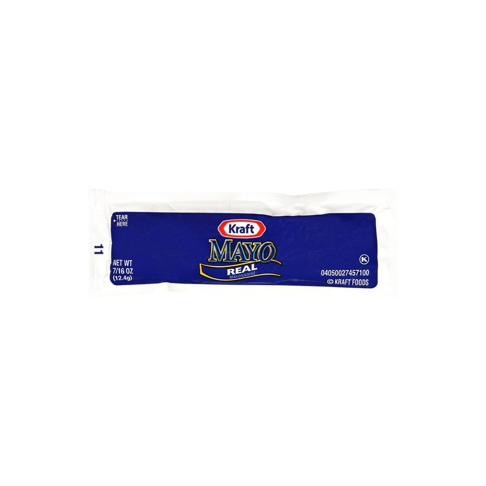 Kraft Mayo Packets Real Mayonnaise (0.44 oz., 200 ct.) Pack of 2