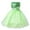Green, variant on Dresses For Girls Spring Summer Print Sleeveless Princess Party Clothing Toddler Girls ,Size 5 Years-6 Years