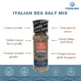 thumbnail image 3 of Coralina Italian Sea Salt – Authentic Herb Blend with Oregano, Thyme & Garlic. Perfect for Pasta, Pizza & More. Refillable Ceramic Grinder. Gluten-Free, 3 of 5