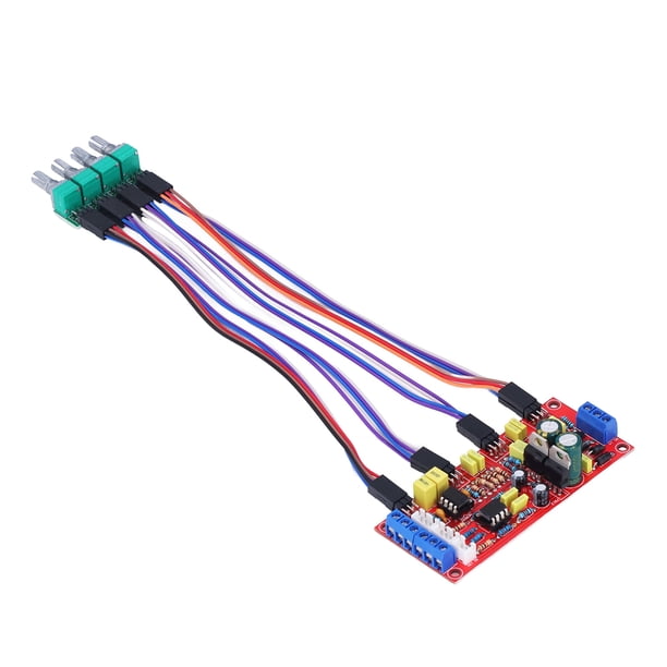 Tablero de Control de Tono, Módulo de Preamplificador NE5532 Dual AC12V-18V Entrada M3 Hifi Hifi 20-20kHz Para Bricolaje