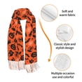 thumbnail image 3 of Shawl Wraps for Women - halloween pumpkins spider web Oversized Fall Winter Fashion Blanket Scarf for Women, 3 of 6