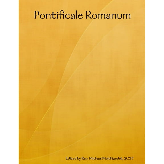 Pontificale Romanum (Paperback)
