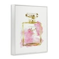 thumbnail image 3 of Stupell Industries Glam Perfume Bottle Gold Pink Graphic Art White Framed Art Print Wall Art, 11x14, by Amanda Greenwood, 3 of 5