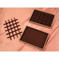 thumbnail image 5 of Unique Bargains Set of 2 Stackable Jewelry Organizer Trays with Removable Dividers Brown-30 Grid Tray, 5 of 7