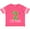 Football Pink and White, variant on 2nd Birthday Dinosaur Party 2 Year Old Boys or Girls Toddler T-Shirt