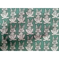 thumbnail image 4 of oneOone Organic Cotton Voile Fabric Rabbit Block Printed Craft Fabric BTY 42 Inch Wide, 4 of 4