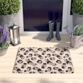 thumbnail image 2 of Beige Cow Head Pattern Flannel Non Slip Door Rugs,Washable Door Mats Indoor,Decorative Door Mats,Dirt-Resistant and Absorbent Doormat for Entrance,Bedroom,Kitchen,Bathroom,23.5x16in(60x40cm), 2 of 5