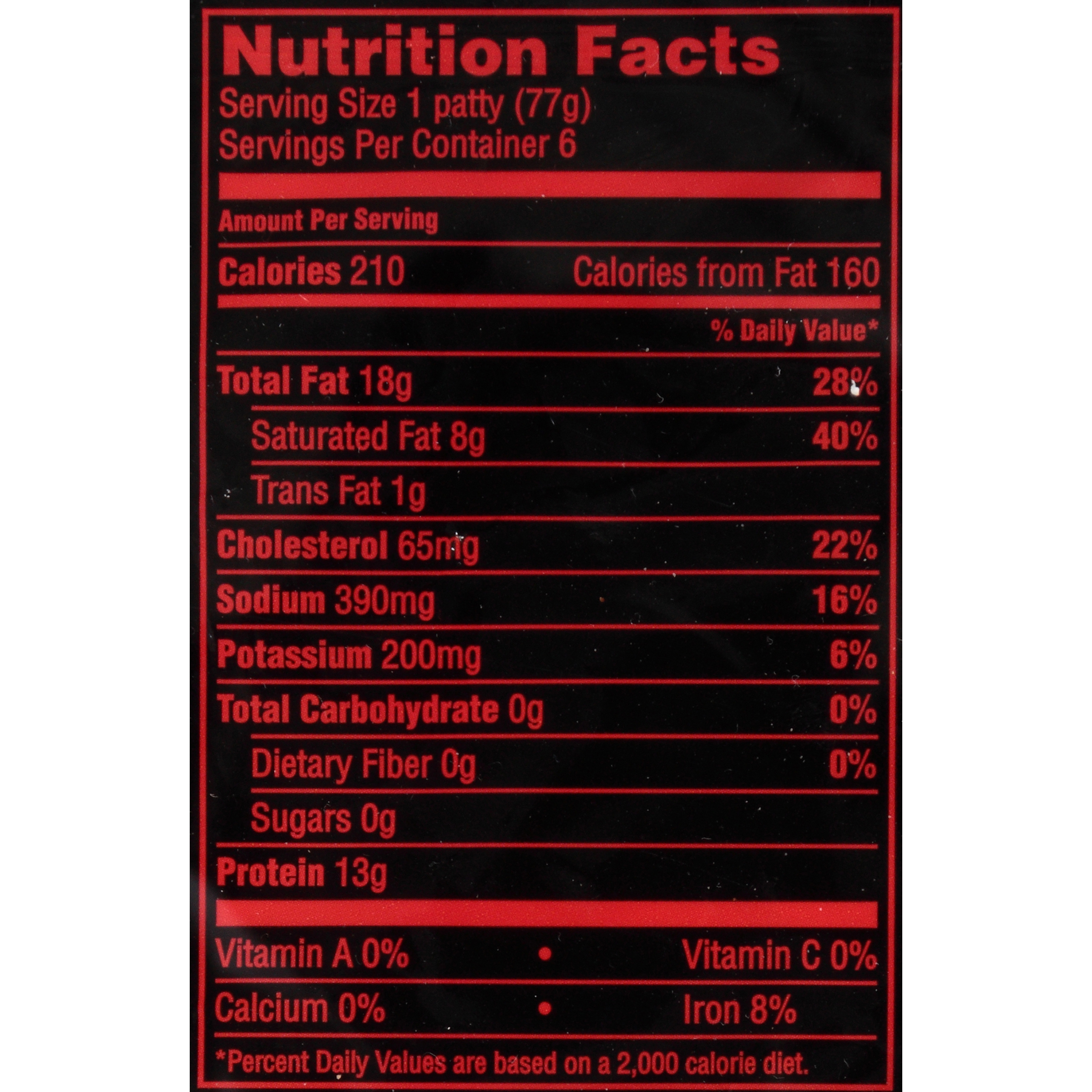 Ball Park Flame Grilled Beef Patties 16 2 Oz Bag 6 Ct Frozen Walmart Com