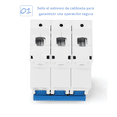 thumbnail image 3 of Interruptor Termomagnetico Ac Riel Din 2 Polos  10A Malubero Blanco con Azul, 3 of 5
