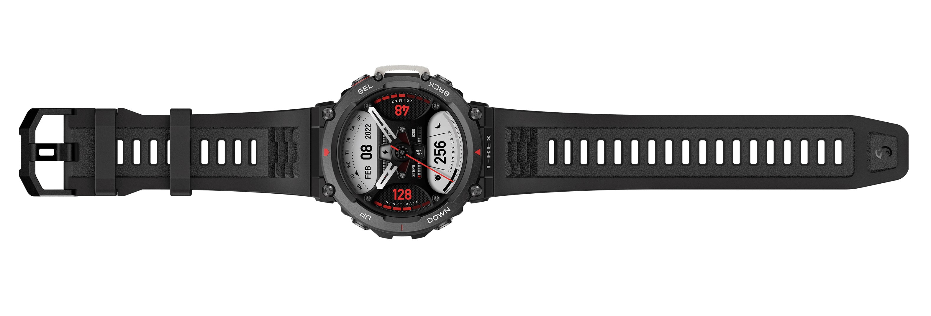  Amazfit T-Rex 2 - Reloj inteligente para hombre, doble banda y  5 posicionamiento satelital, batería de 24 días, funcionamiento de  temperatura ultrabaja, reloj inteligente militar GPS resistente para  exteriores, navegación en