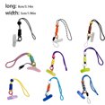 thumbnail image 4 of ZheElen Mobile Phone Lanyard Adjustable Reusable Neck Hanging Rope with Hook Microfiber Safety Straps Accessory Picnic Running Type 9, 4 of 8