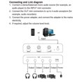 thumbnail image 2 of 4-jack Multi Headphone Audio Splitter With Bass And Treble 3.5mm Port Input, 2 of 5
