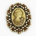 thumbnail image 2 of Broche vintage de mujer, broche de perla, broche de moda de mujer, broche de plata antigua, joyería de lujo real vintage, regalo de cumpleaños, 2 of 4