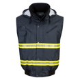 thumbnail image 3 of Portwest F126 Mens Waterproof Insulated Iona Xtra 3-in-1 Bomber Work Jacket Navy, 5X-Large, 3 of 4