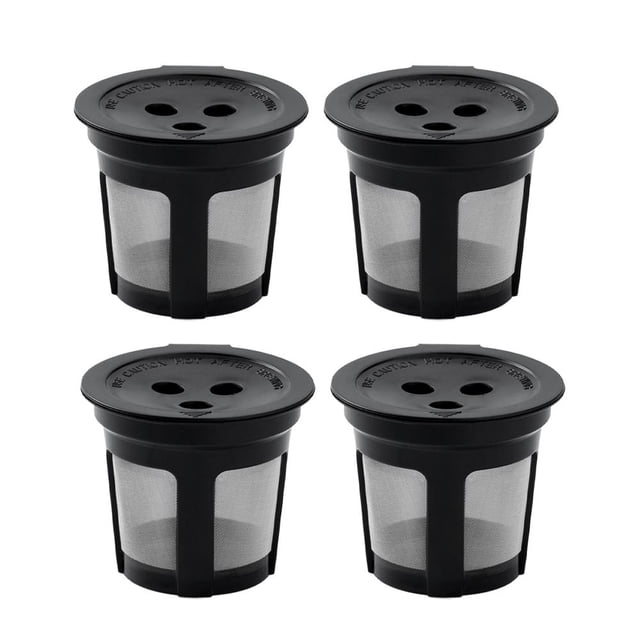 Reusable K Cup Filter for Keurig Coffee Machines Universal Fit Eco Friendly Easy Clean Durable Plastic