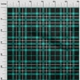thumbnail image 3 of oneOone Cotton Cambric Teal Green Fabric Tartan Sewing Material Print Fabric By The Yard 56 Inch Wide, 3 of 4