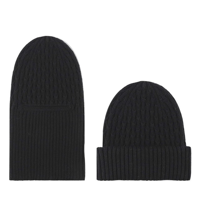 Winter Hat for Men Warm Wool Knitted Cap Outdoor Cold Weather Fashion Accessory